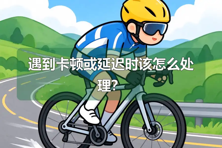 遇到卡顿或延迟时该怎么处理？