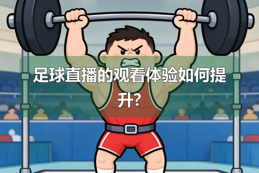 足球直播的观看体验如何提升?