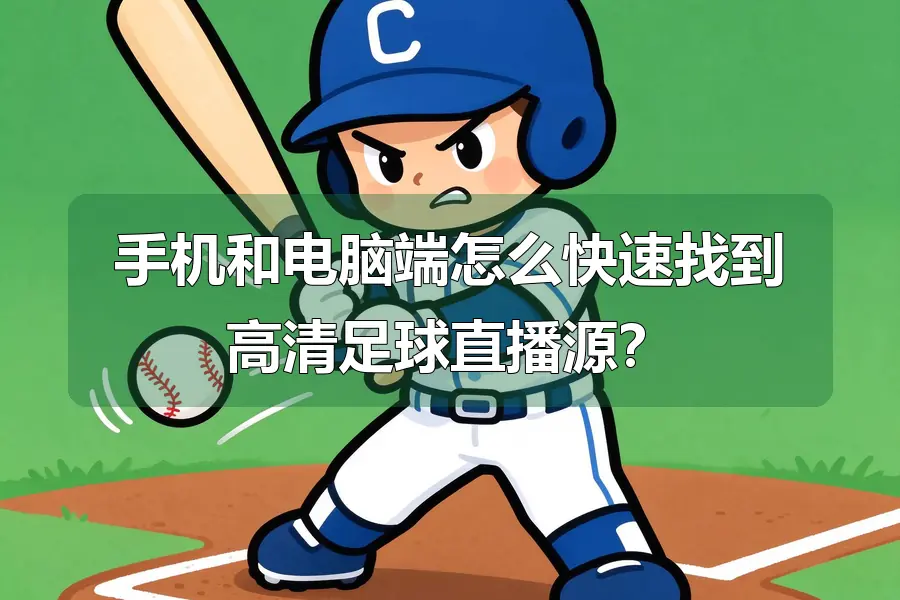 手机和电脑端怎么快速找到高清足球直播源？